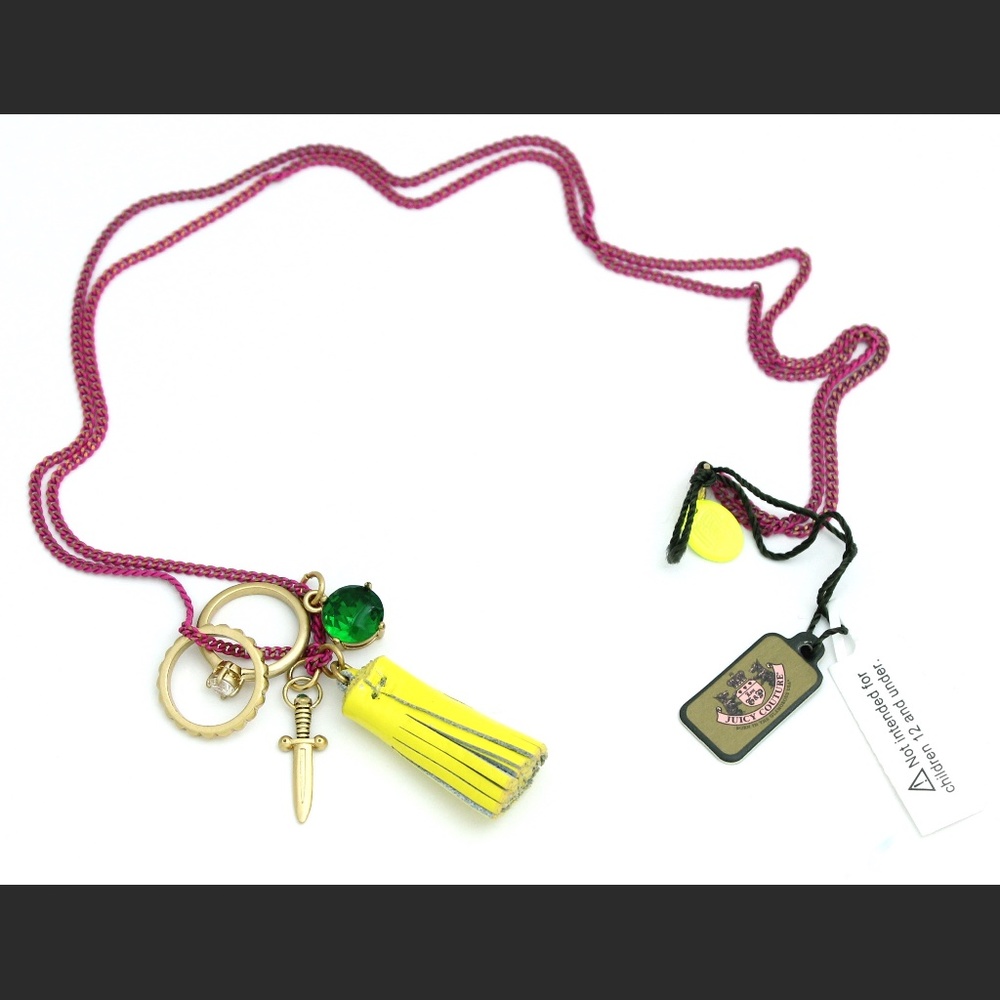NWT Juicy Couture Tassel Necklace